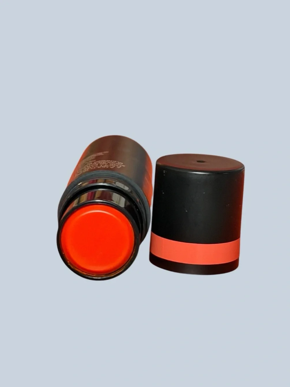 Nude Stix Multi tasking Balm in PICANTE Bright Red Orange Cream Stick